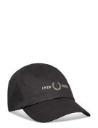 Graphic Twill Cap Fred Perry Black