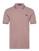 Twin Tipped Fp Shirt Fred Perry Pink