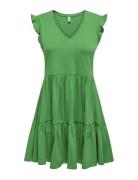 Onlmay Cap Sleev Fril Dress Jrs Noos ONLY Green