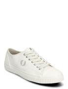 Hughes Low Canvas Fred Perry White