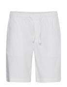 Cfphelix 0066 Linen Mix Shorts Casual Friday White