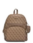 Power Play Large Tech Backpack GUESS Brown