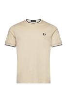 Twin Tipped T-Shirt Fred Perry Beige