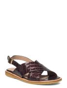 Sandals - Flat - Open Toe - Op ANGULUS Brown