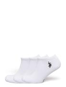 Uspa Socks 3 Pak Ariz Men U.S. Polo Assn. White