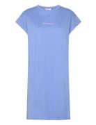 Mschalvidera Organic Small Logo Dress MSCH Copenhagen Blue