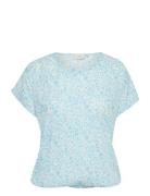 Kaamber Sl Printed Kaffe Blue