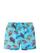 Nmmmoti Pawpatrol Long Swimshorts Cplg Name It Blue