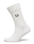 Classic Laurel Wreath Sock Fred Perry White