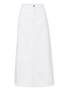 Milygz Hw Long Skirt Gestuz White
