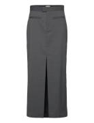 Long Tailored Skirt Filippa K Grey