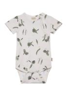 Body S/S Sum Printed Petit Piao Beige