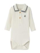 Nbmfriman Ls Polo Body Name It Cream