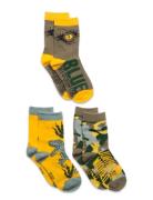 Socks Sun City Jurassic Park Yellow