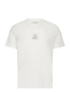 T-Shirts Short Sleeve Marc O'Polo Cream