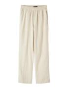 Nlnhill Reg Pant Noos LMTD Cream