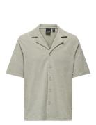 Onsdeniz Reg Ss Terry Shirt Cs ONLY & SONS Grey