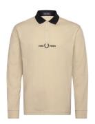 Relaxed Embroid Polo Fred Perry Beige