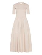 Dagnamaiw Ss Dress Melange InWear Beige