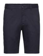 Slim-Fit Chino Cotton Bermuda Shorts Mango Navy