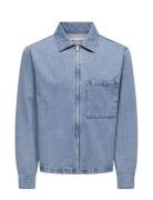 Onsjeppe 9628 Azg Dnm Jacket ONLY & SONS Blue