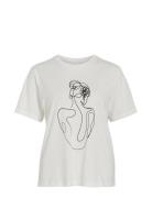 Visybil Woman S/S T-Shirt Vila White