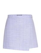 Effie Boucle Skort French Connection Blue