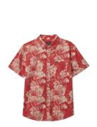 Charter Print S/S Wvn Brixton Red