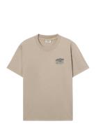 Cedar Hotel Note Graphic Tee Pompeii Beige