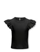 Kogzenia S/L Detail Top Jrs Kids Only Black