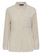 Pcmastina Ls Relaxed Shirt Pieces Cream