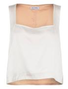 Wakana Linen Top Ahlvar Gallery White