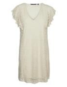 Vmmaya Short Frill Dress Jrs Spe Vero Moda White