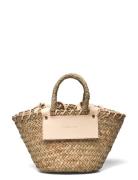 Niki Straw Bag Malina Beige