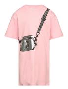 Short Sleeved Dress Little Marc Jacobs Pink