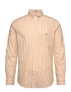Reg Classic Poplin Stripe Shirt GANT Orange