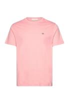 Reg Shield Ss T-Shirt GANT Pink