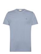 Slim Shield Ss T-Shirt GANT Blue