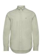 Slim Poplin Shirt GANT Green