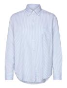 Rel Luxury Oxford Stripe Bd Shirt GANT Blue