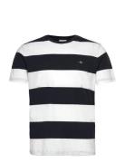 Bar Stripe Ss T-Shirt GANT White