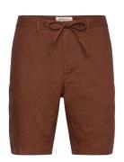 Relaxed Linen Ds Shorts GANT Brown