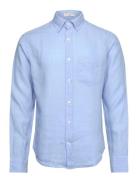 Reg Gmnt Dyed Linen Shirt GANT Blue