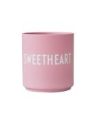 Favourite Cups - Christmas Design Letters Pink