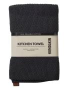 Knitted Kitchen Towel Humdakin Black