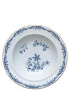 Ostindia Plate Deep 24Cm Rörstrand Blue