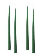 Hand Dipped Candles, 4 Pack Kunstindustrien Green