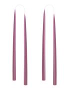 Hand Dipped Candles, 4 Pack Kunstindustrien Purple