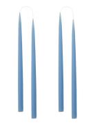 Hand Dipped Candles, 4 Pack Kunstindustrien Blue