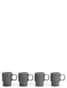 Coffee & More, Mulled Wine/Espresso Cup 4-P Sagaform Grey